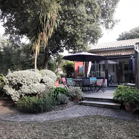 Villa 02345m-lacanau - Belle Maison 2 Et Mezzanine, 6 Personnes, Longarisse A Mae-1101 Lacanau